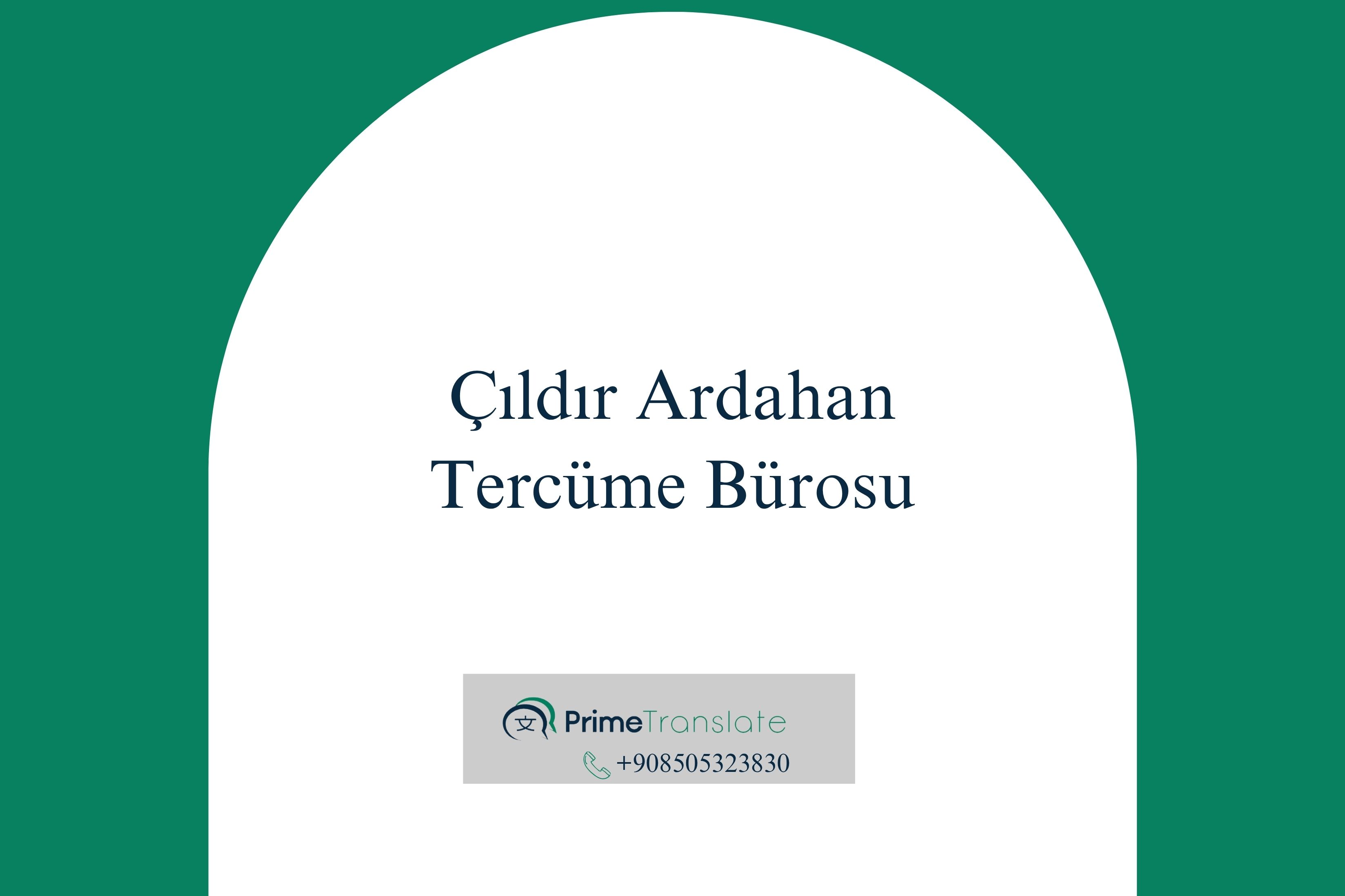 Çıldır Tercüme Bürosu