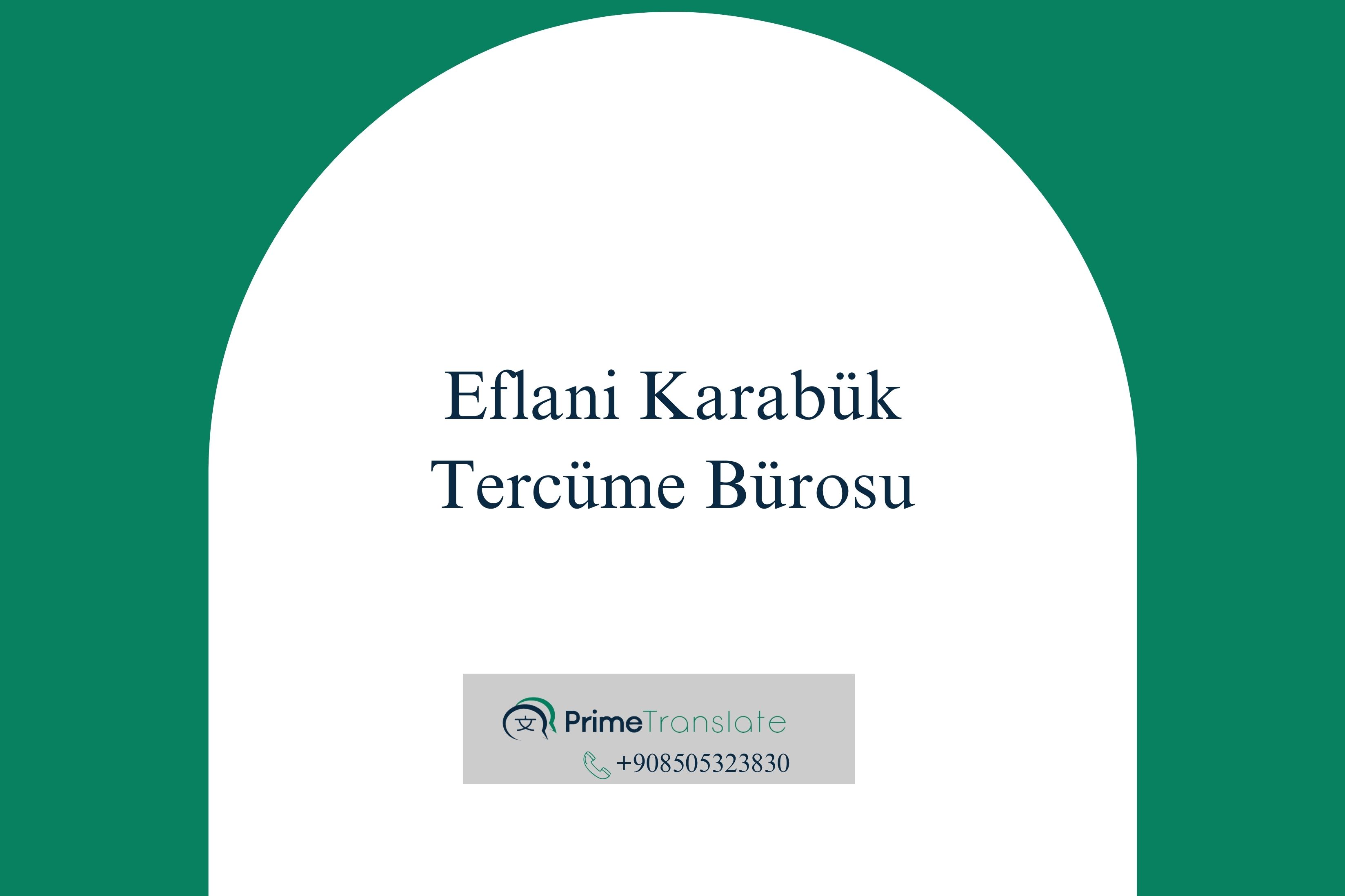 Eflani Tercüme Bürosu