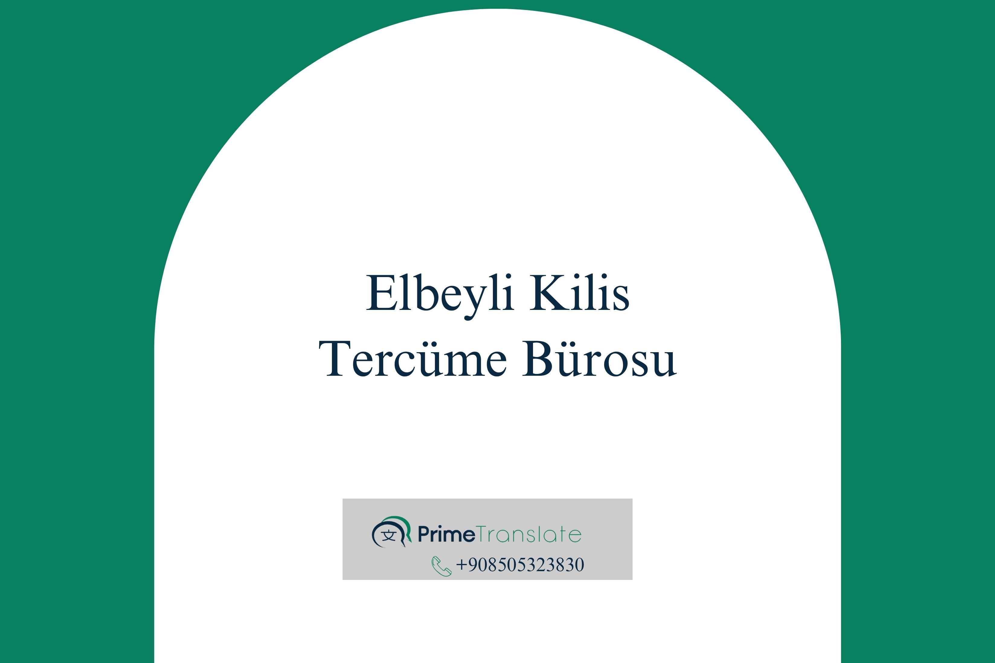 Elbeyli Tercüme Bürosu