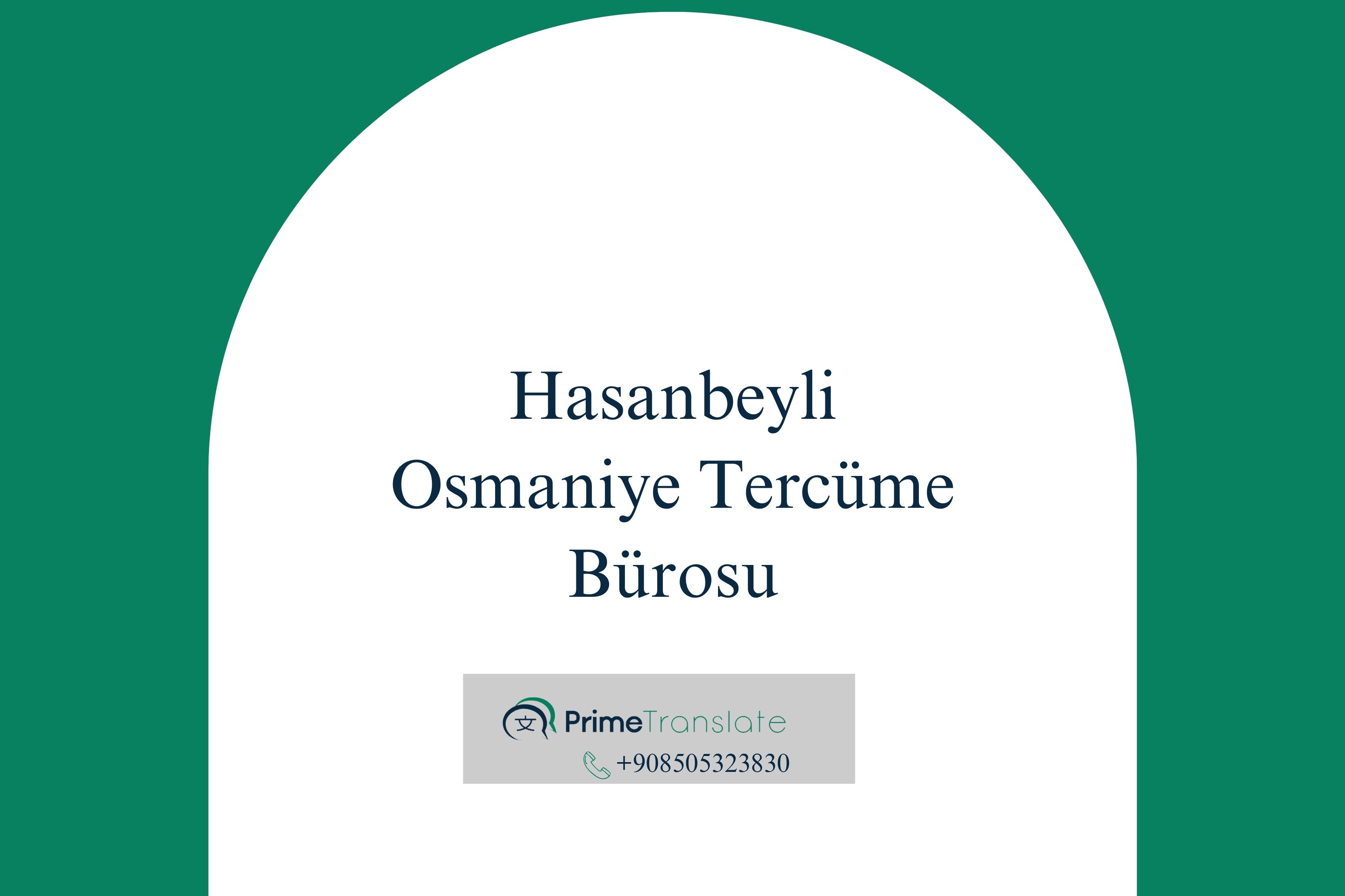Hasanbeyli Tercüme Bürosu