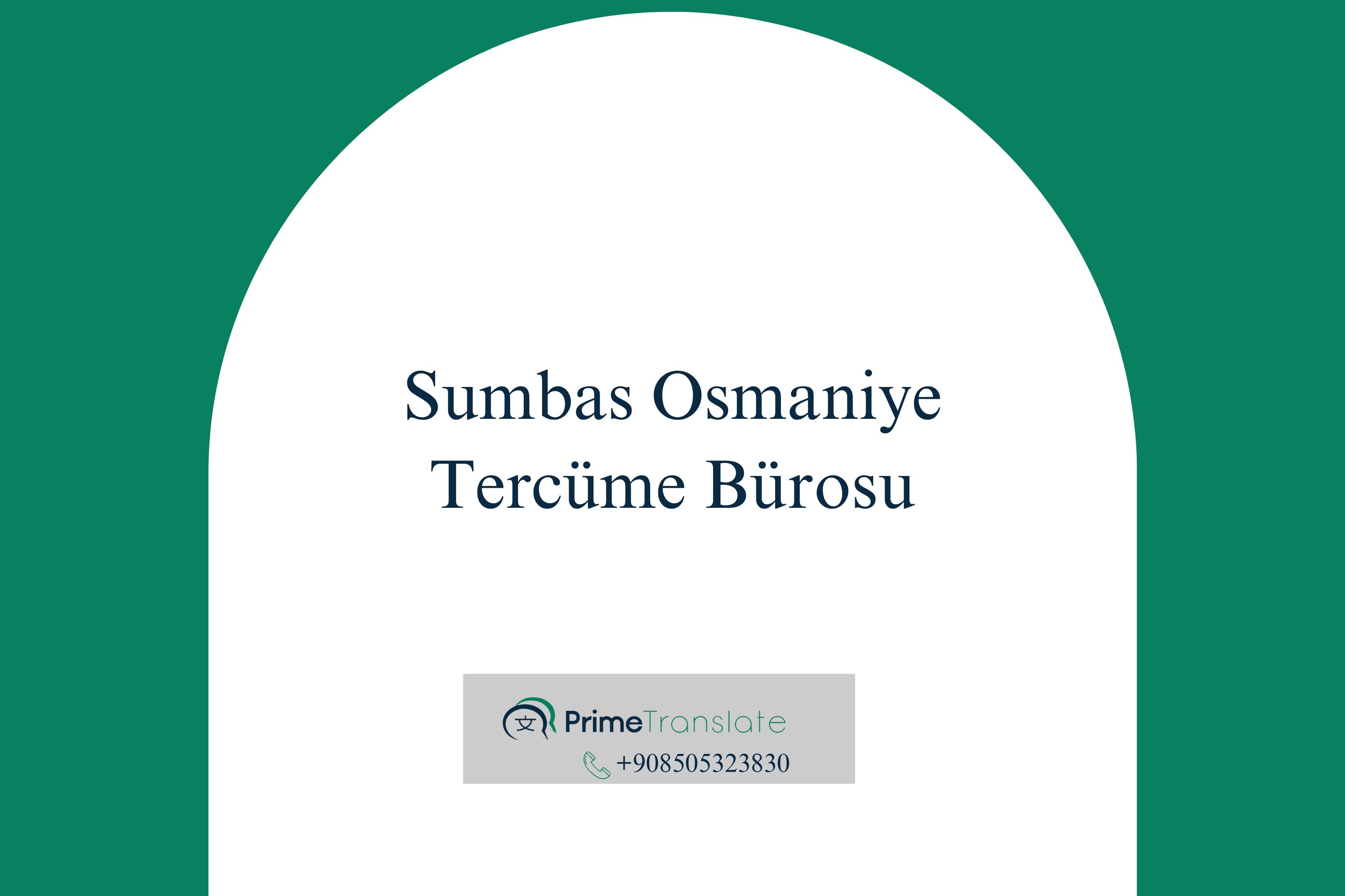 Sumbas Tercüme Bürosu