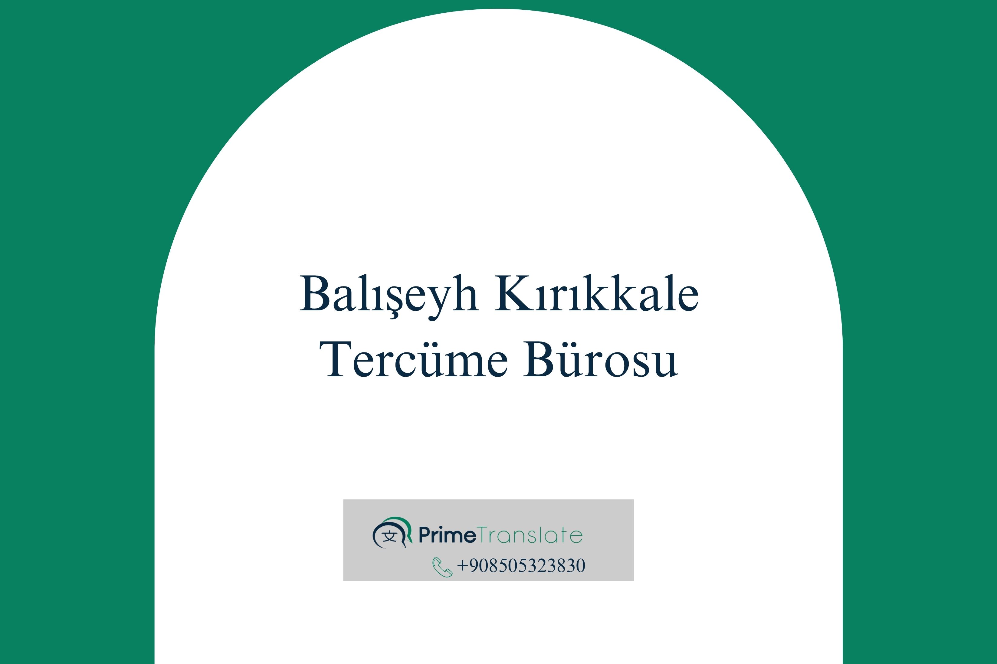 Balışeyh Tercüme Bürosu