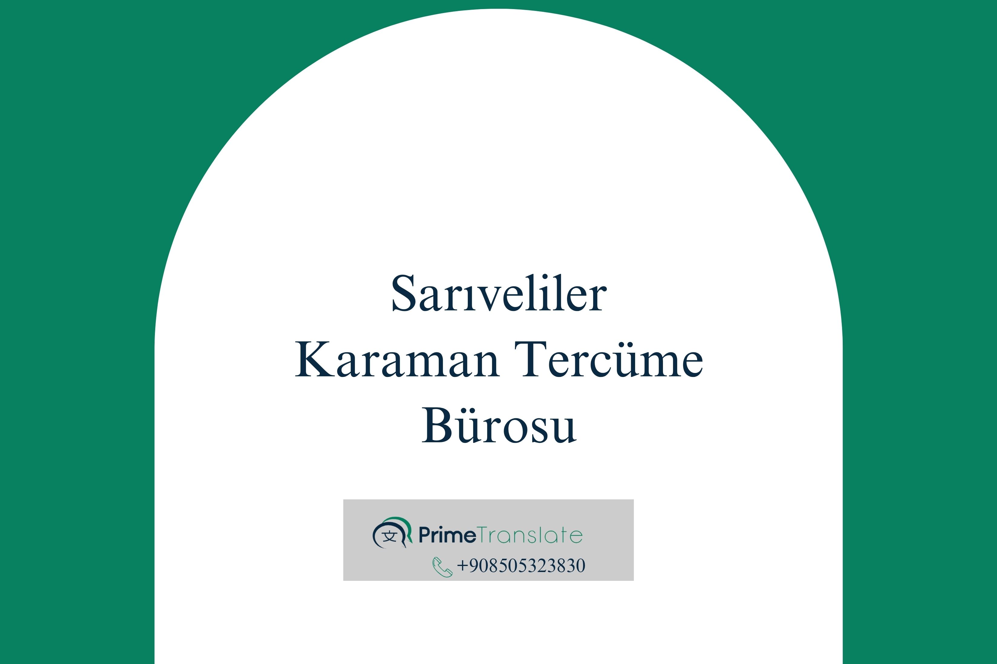 Sarıveliler Tercüme Bürosu