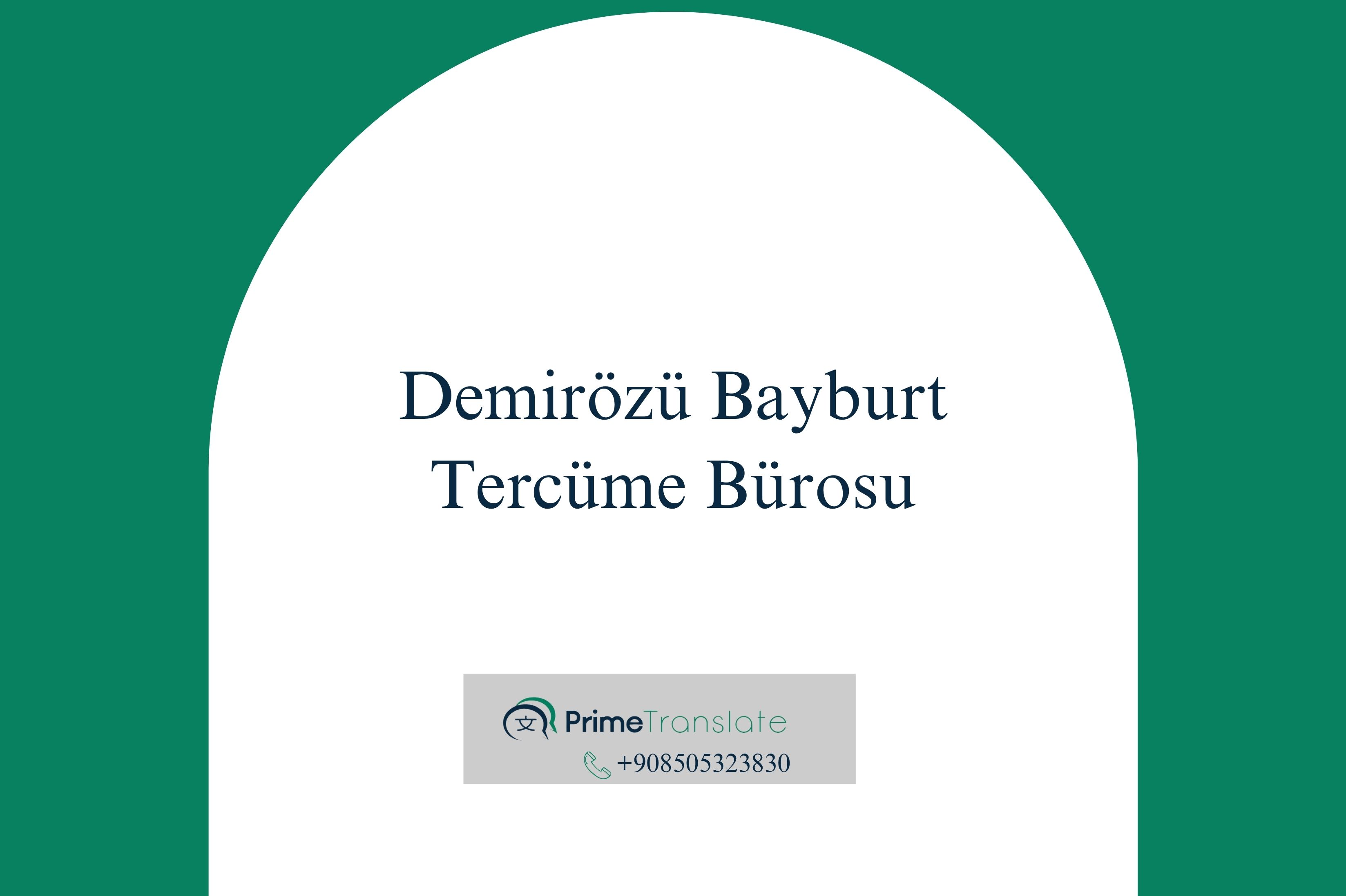 Demirözü Tercüme Bürosu
