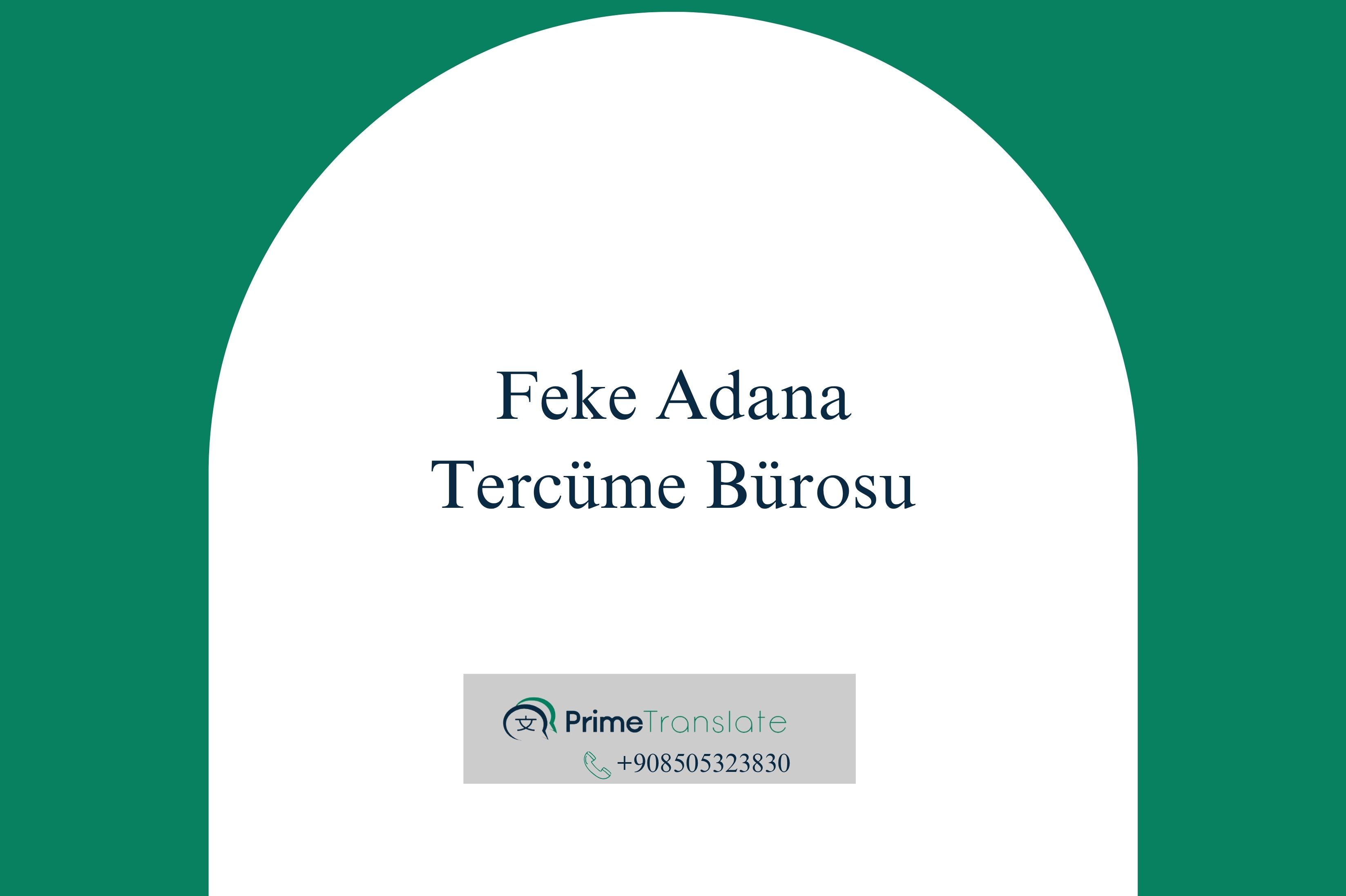 Feke Tercüme Bürosu