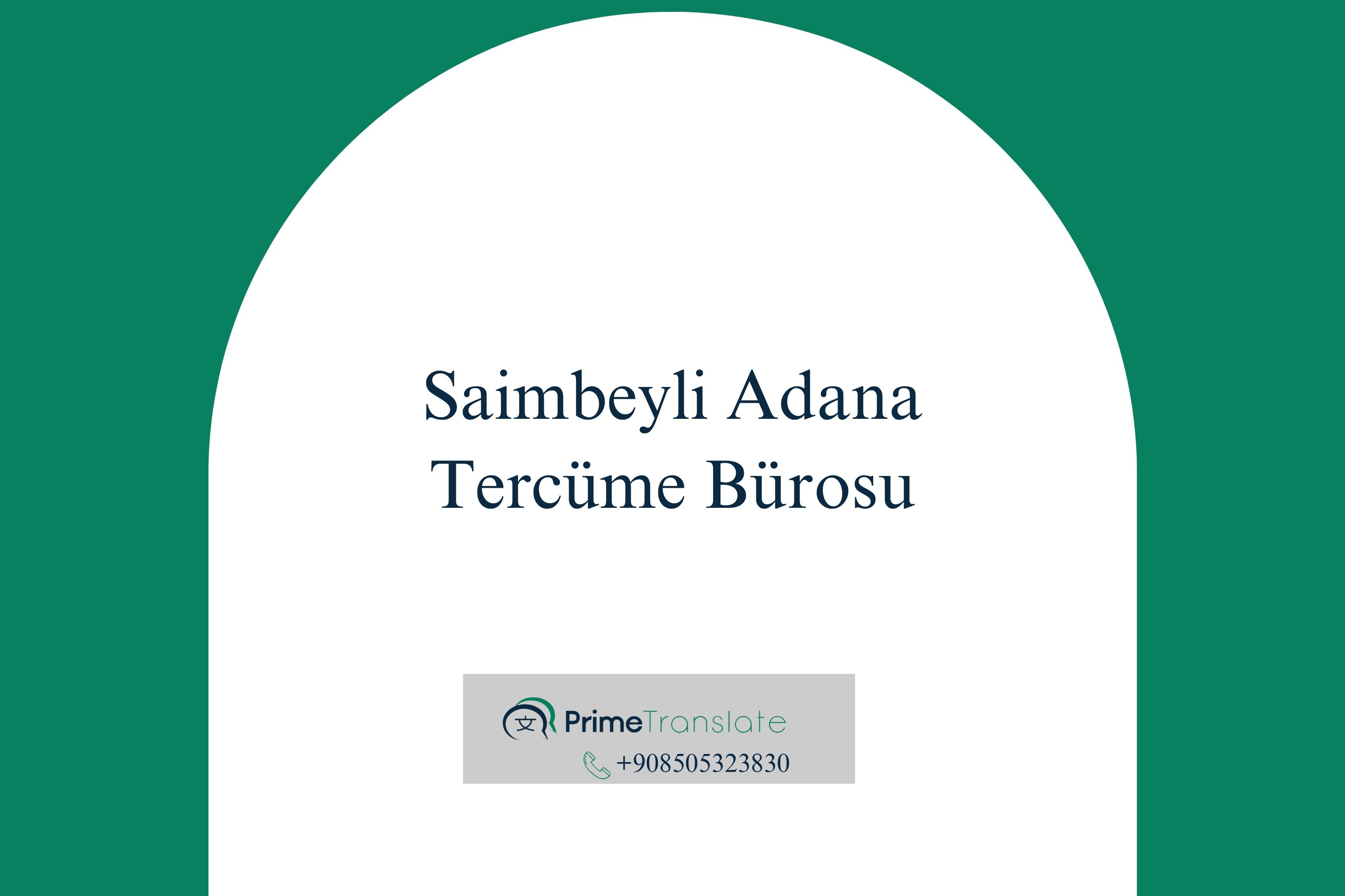 Saimbeyli Tercüme Bürosu