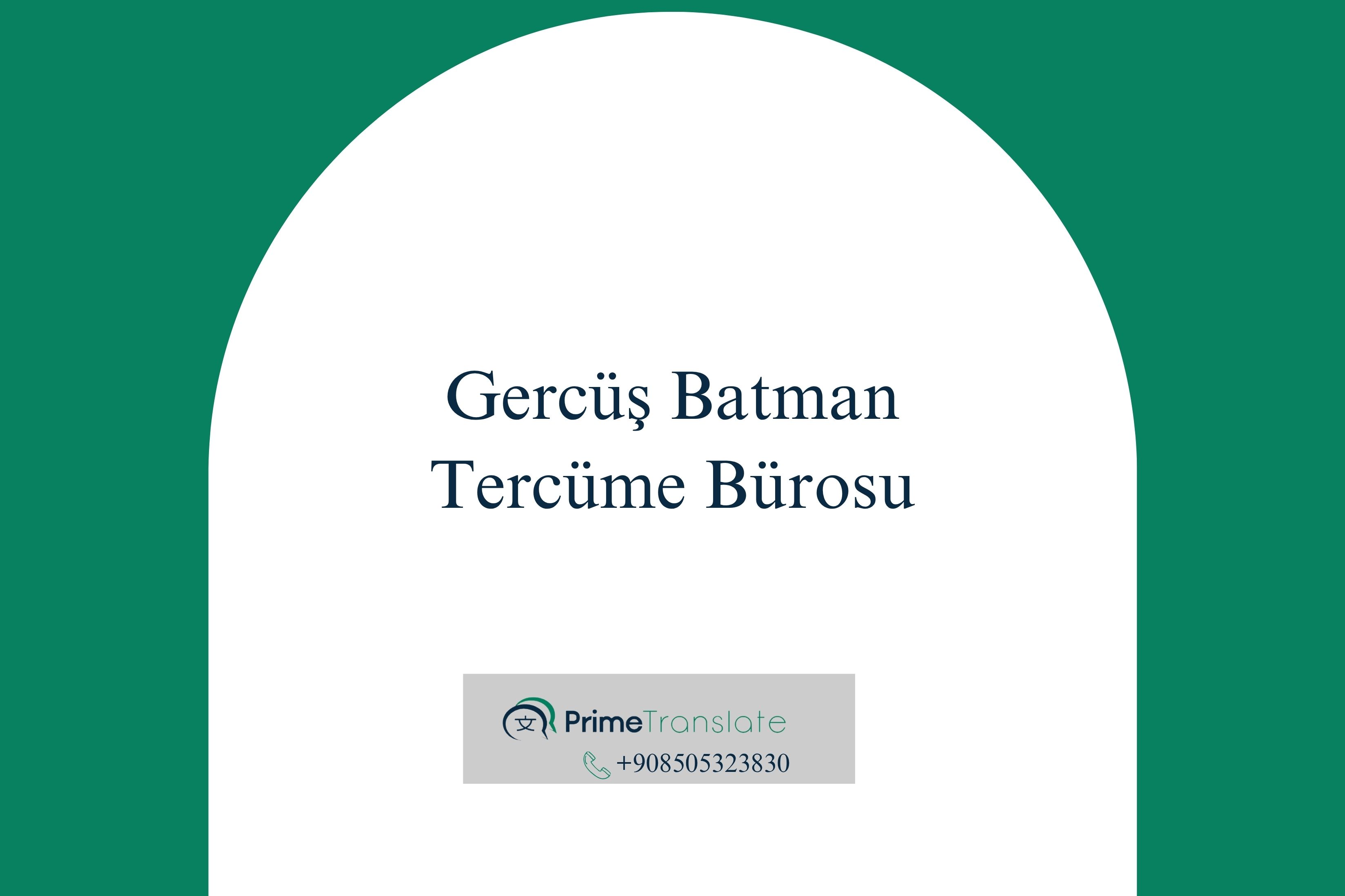 Gercüş Tercüme Bürosu