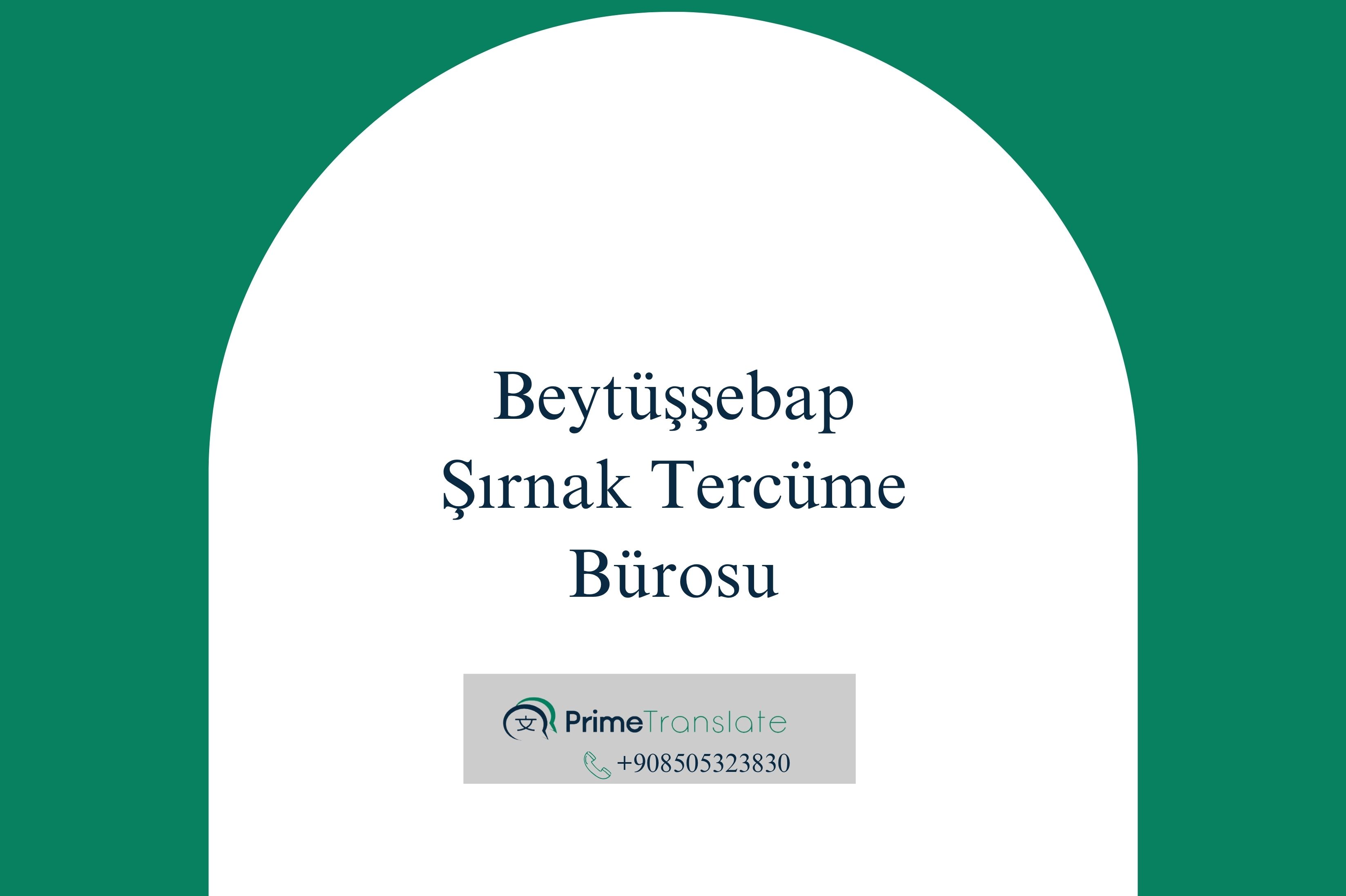 Beytüşşebap Tercüme Bürosu